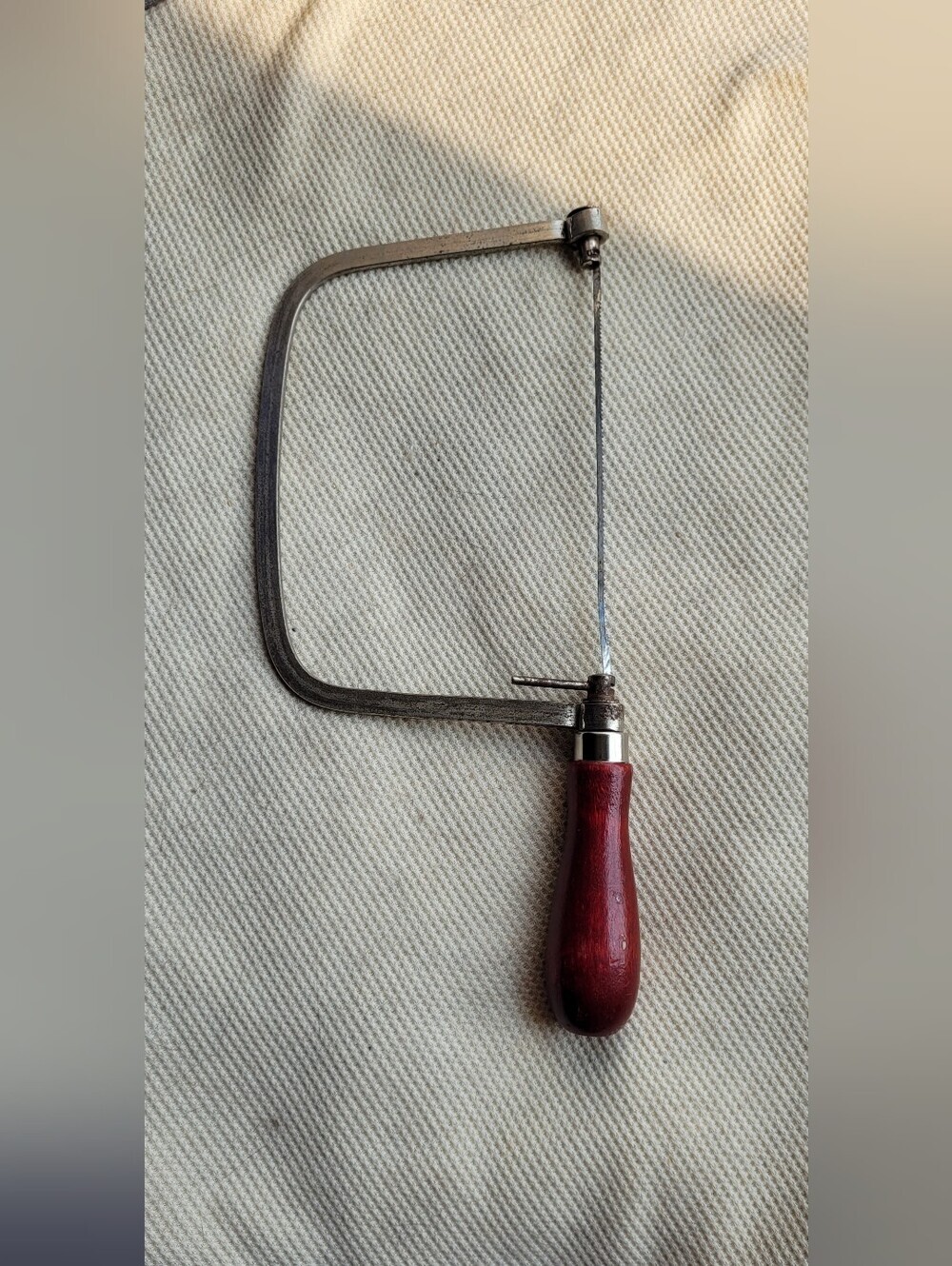 Men's Accessories - Classic Red Wood Handle Saw Frame